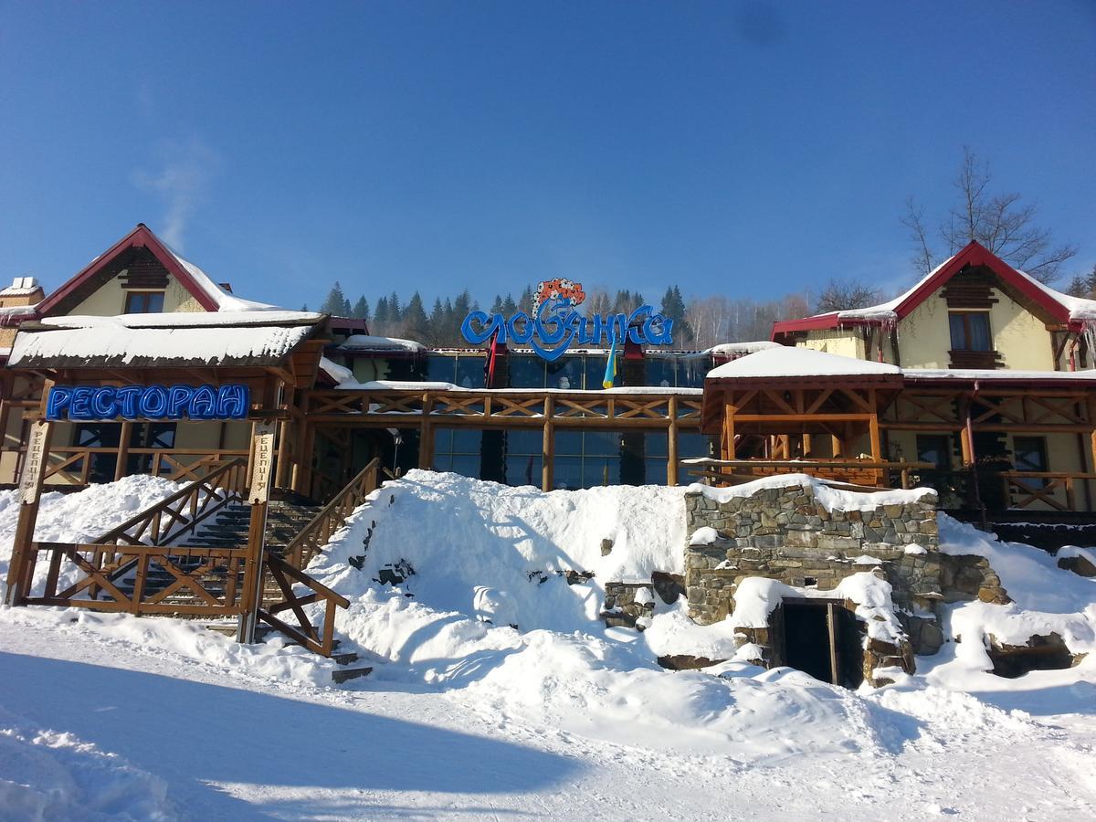 Slovyanka Hotel Slavske Exterior foto